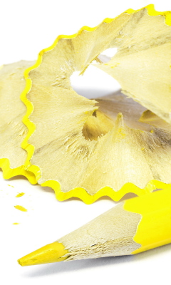 Bright Yellow Pencil screenshot #1 240x400