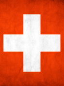 Screenshot №1 pro téma Switzerland Grunge Flag 132x176
