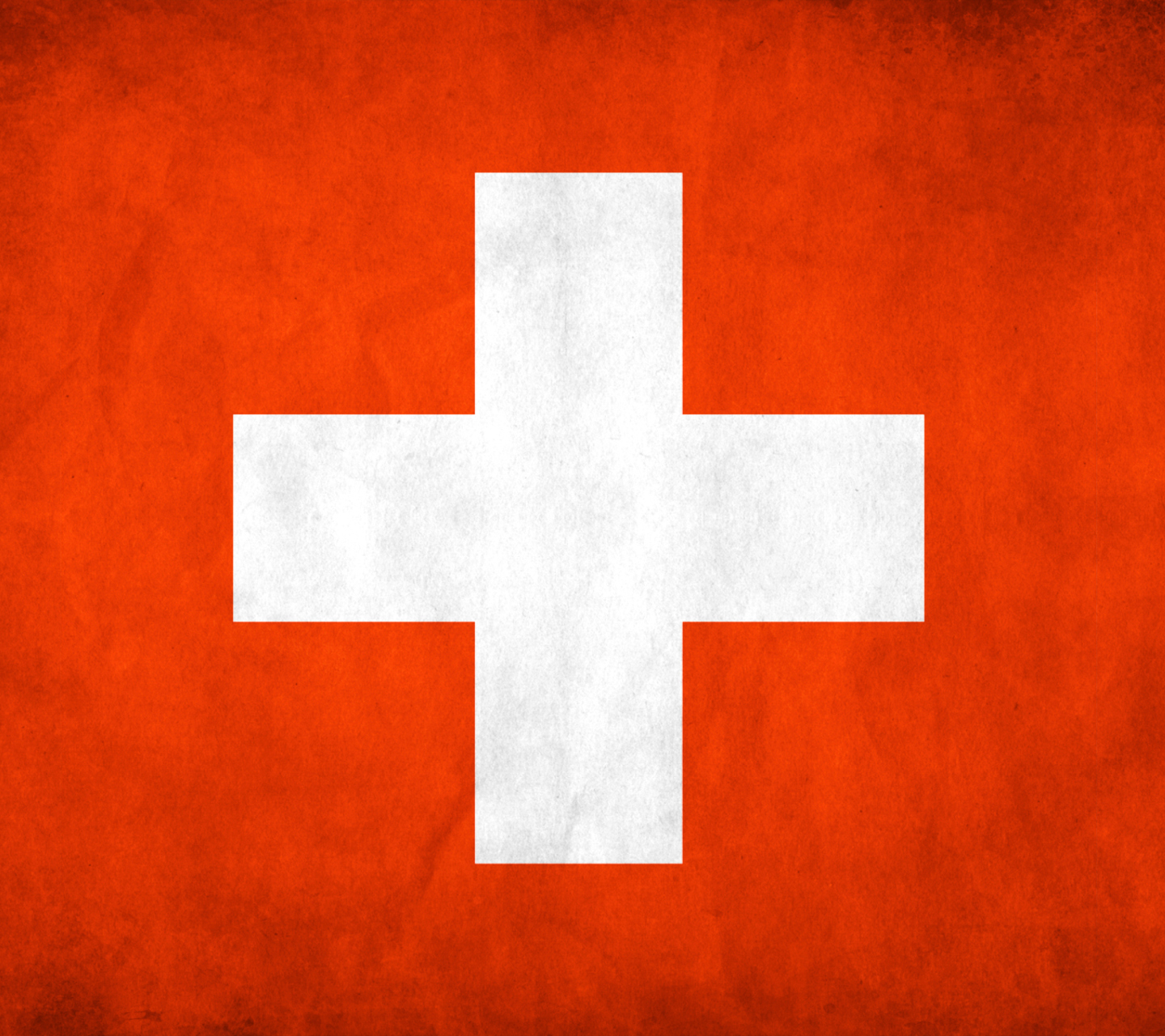 Das Switzerland Grunge Flag Wallpaper 1440x1280