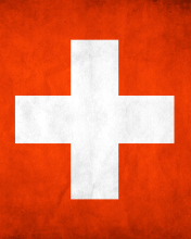 Screenshot №1 pro téma Switzerland Grunge Flag 176x220