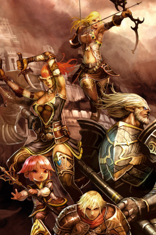 Das Three Kingdoms & One Hero Wallpaper 320x480