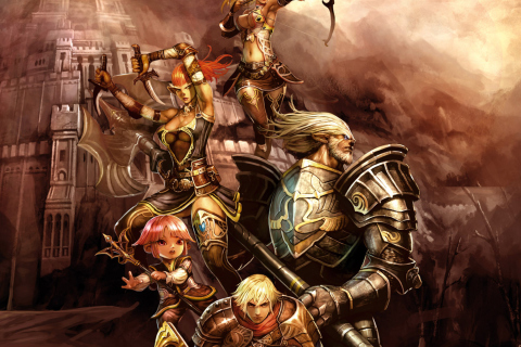 Three Kingdoms & One Hero wallpaper 480x320