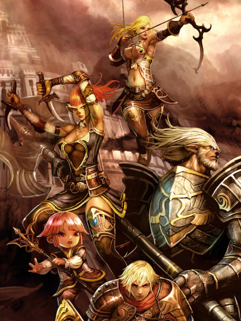 Three Kingdoms & One Hero wallpaper 480x640