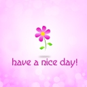 Das Have a Nice Day Wallpaper 128x128