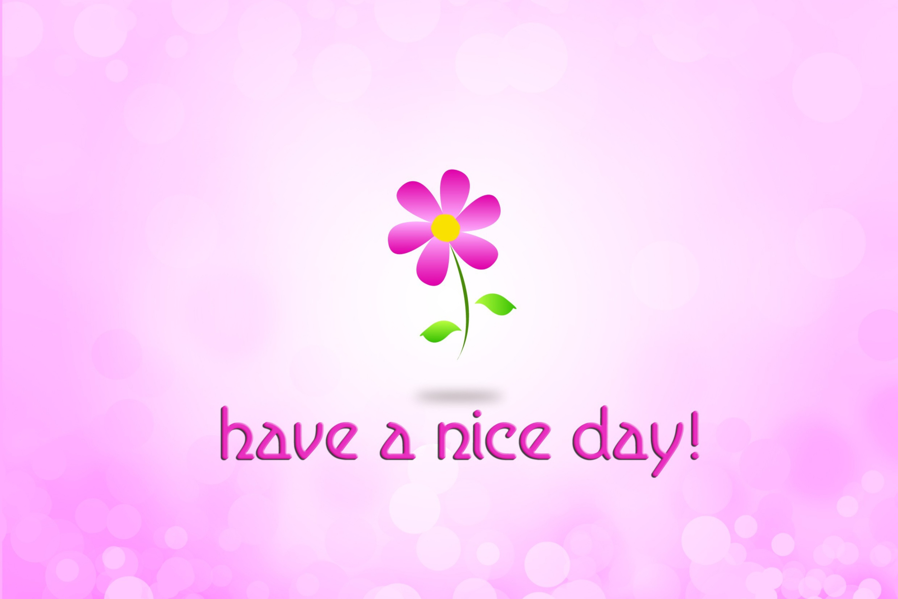 Das Have a Nice Day Wallpaper 2880x1920