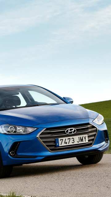 Das Hyundai Elantra Wallpaper 360x640