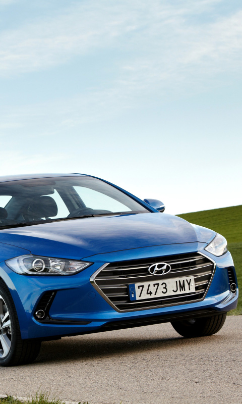 Hyundai Elantra wallpaper 480x800