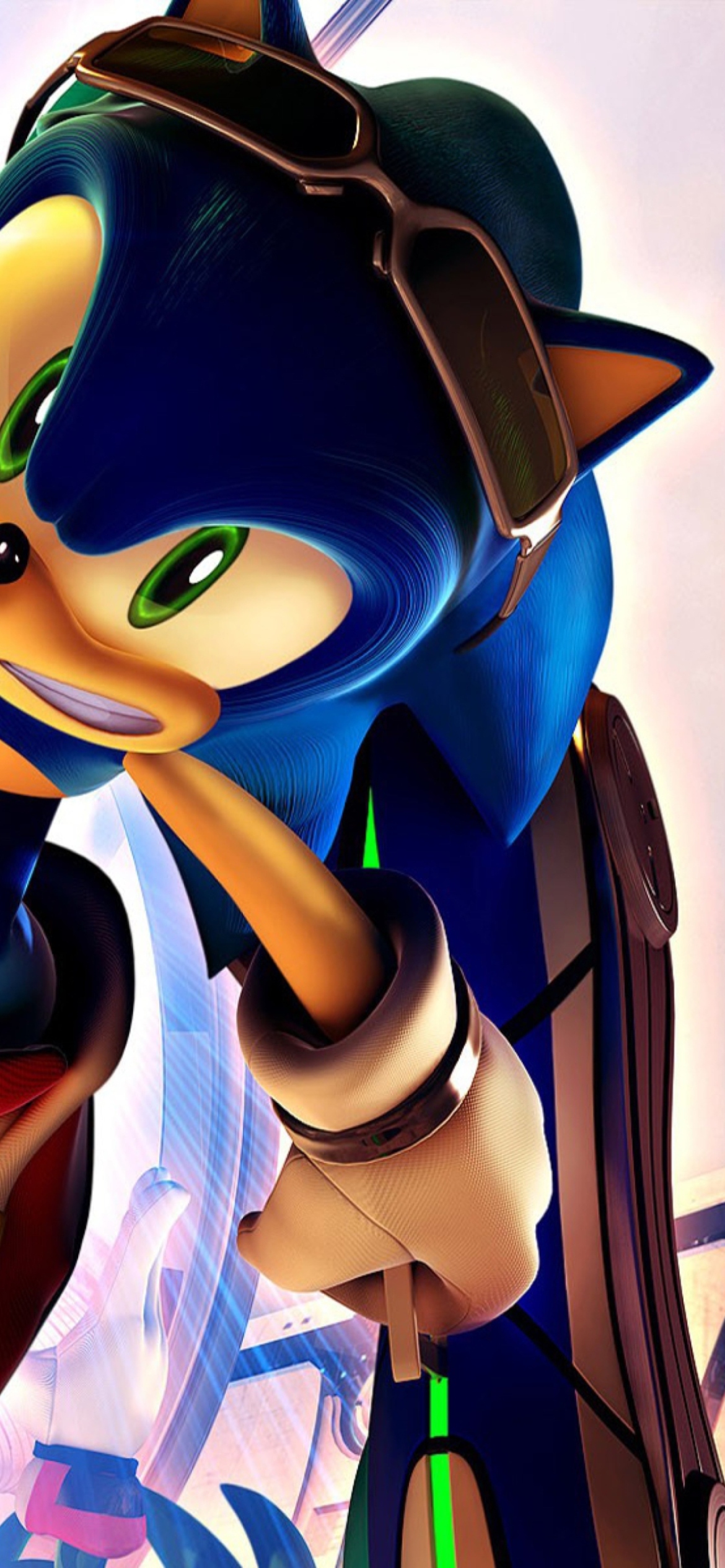 Wallpaper ID 447622  Video Game Sonic the Hedgehog Phone Wallpaper Red  Eyes Super Sonic 720x1280 free download