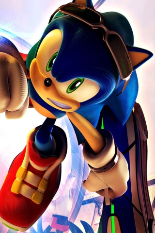 Screenshot №1 pro téma Super Sonic 320x480