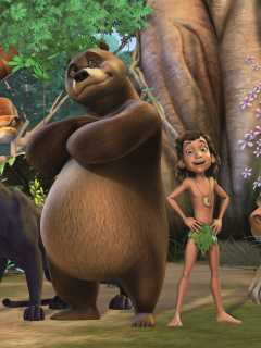 Fondo de pantalla The Jungle Book 240x320