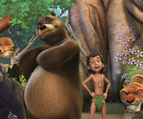 Fondo de pantalla The Jungle Book 480x400
