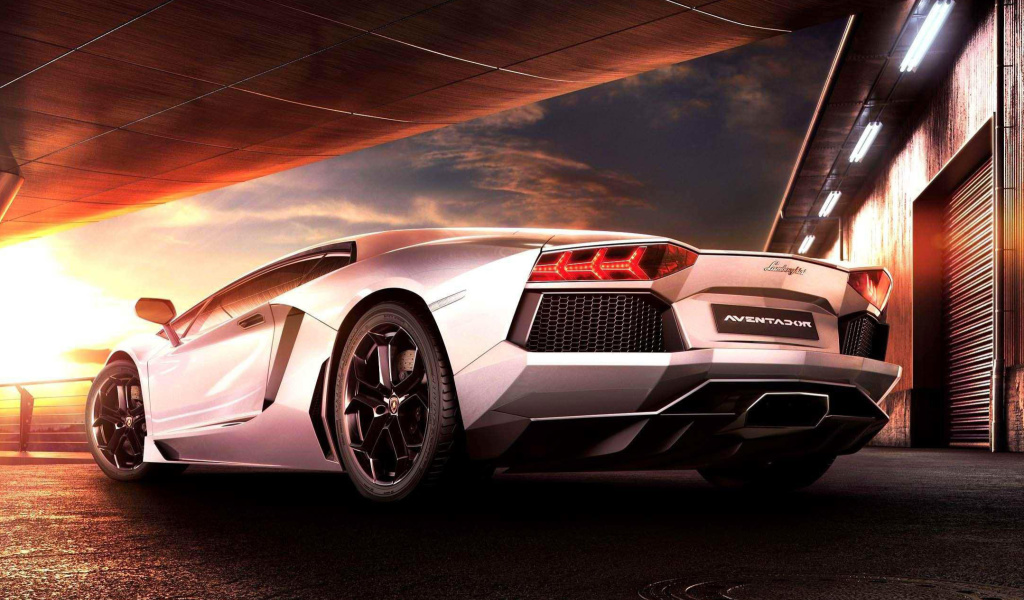 Screenshot №1 pro téma Lamborghini Aventador LP 700 4 HD 1024x600