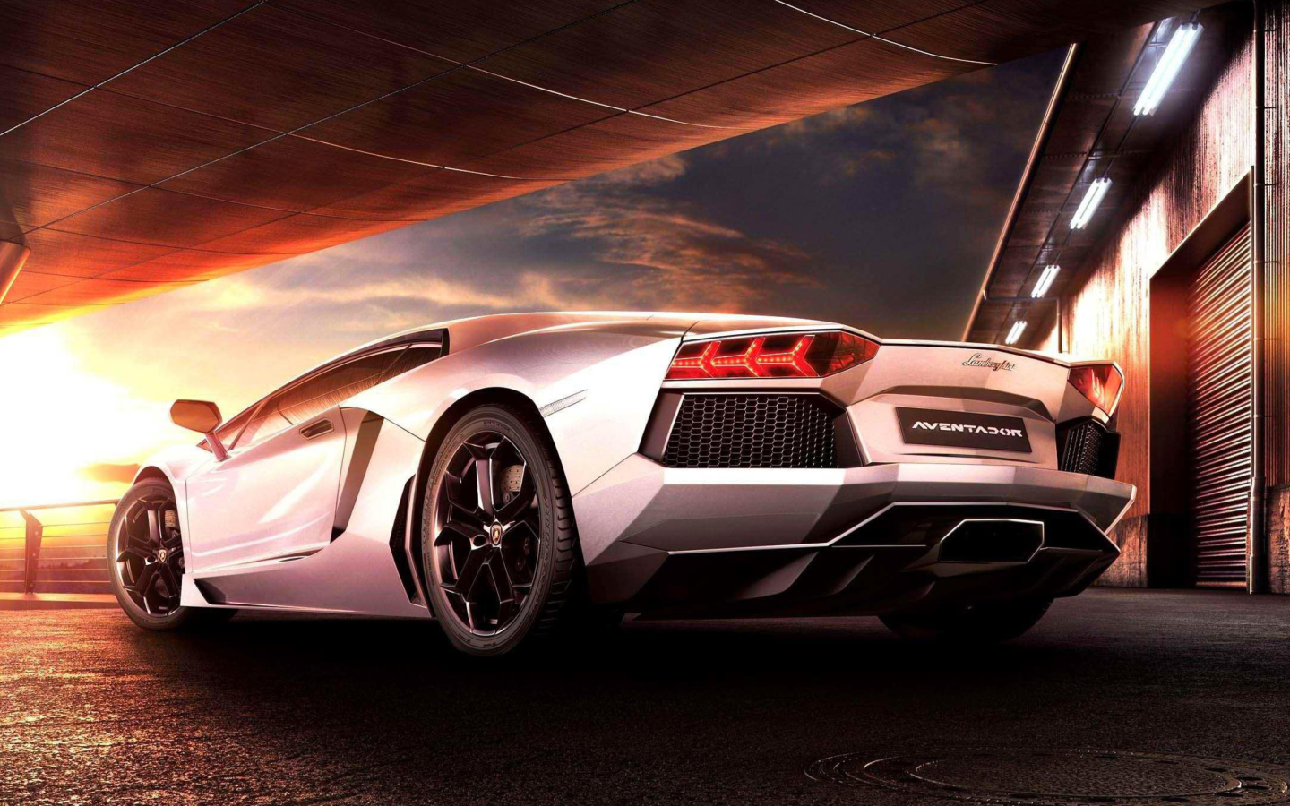 Das Lamborghini Aventador LP 700 4 HD Wallpaper 1440x900