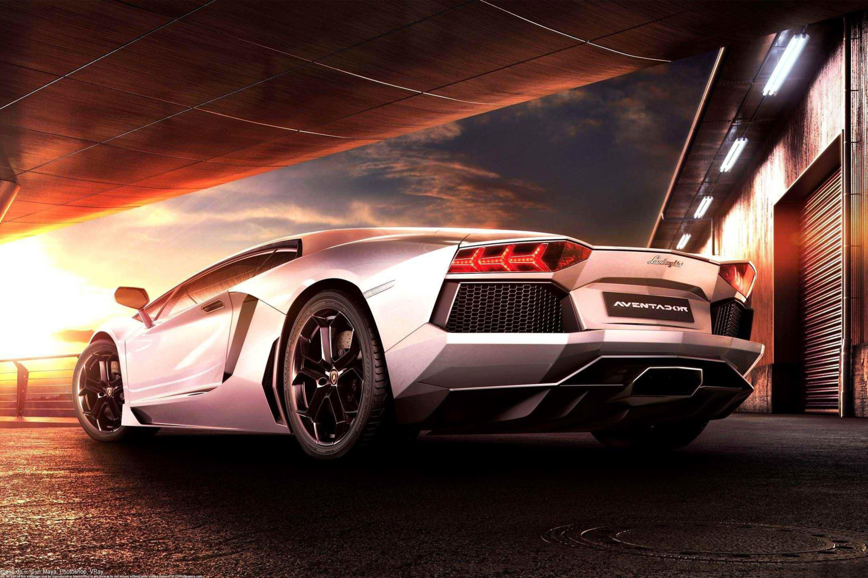 Screenshot №1 pro téma Lamborghini Aventador LP 700 4 HD 2880x1920