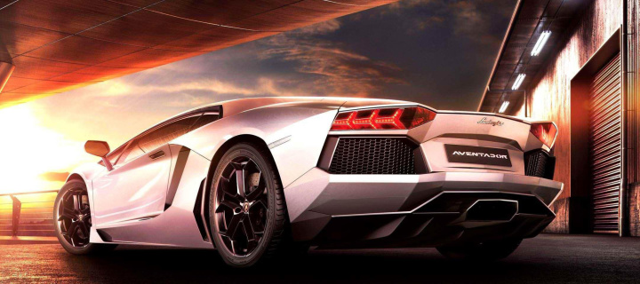 Screenshot №1 pro téma Lamborghini Aventador LP 700 4 HD 720x320