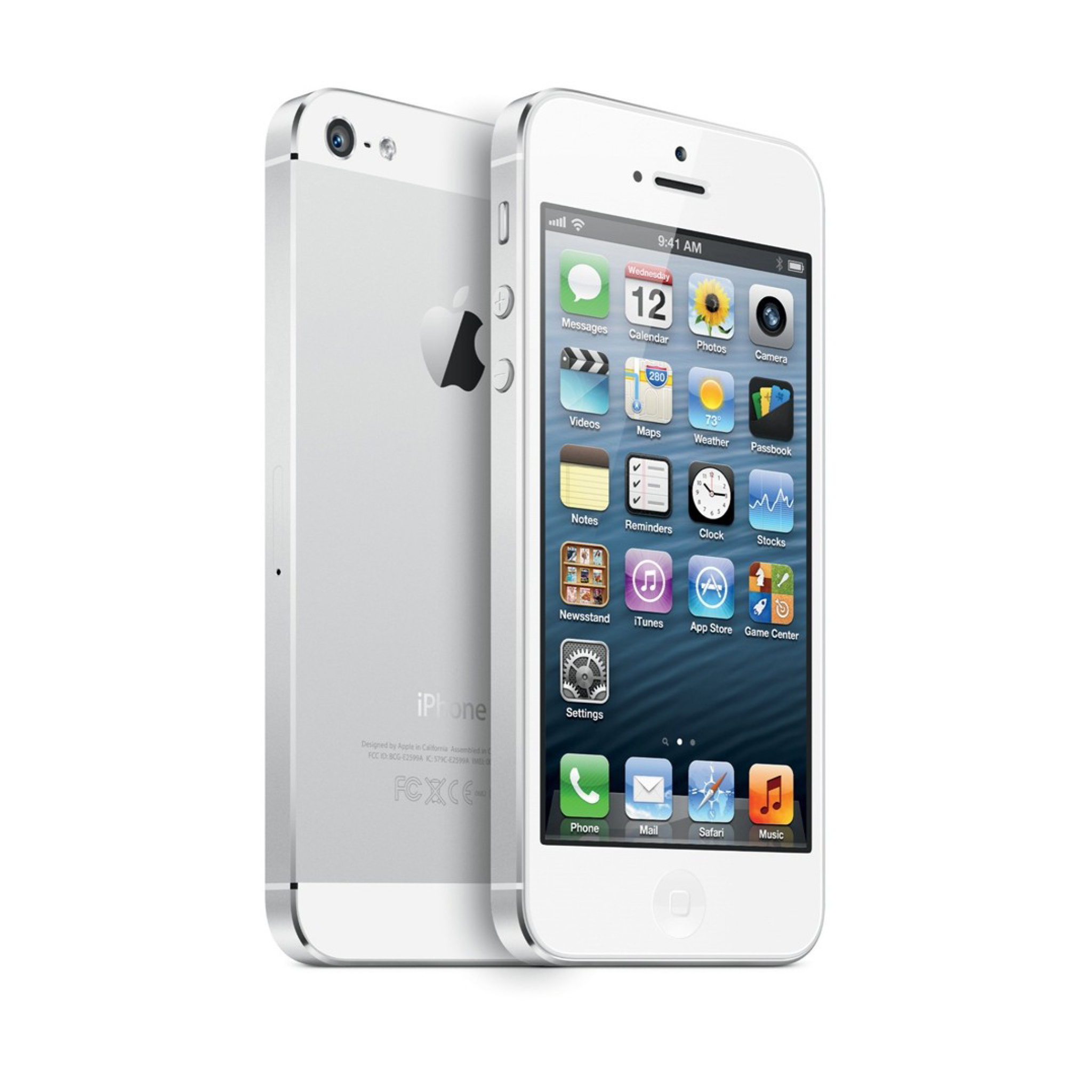 Обои New White iPhone 5 2048x2048