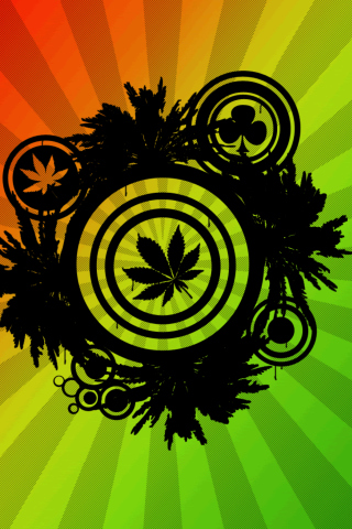 Screenshot №1 pro téma Marijuana 320x480