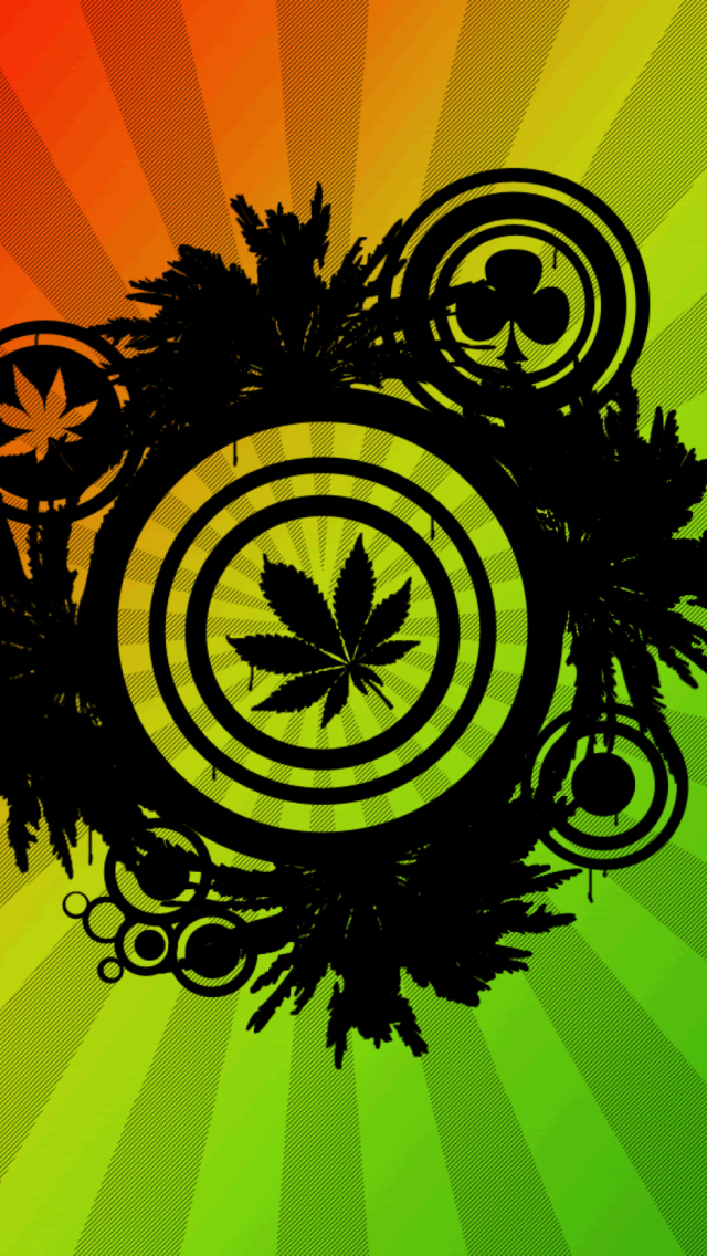Fondo de pantalla Marijuana 640x1136
