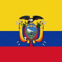 Fondo de pantalla Ecuador Flag 208x208