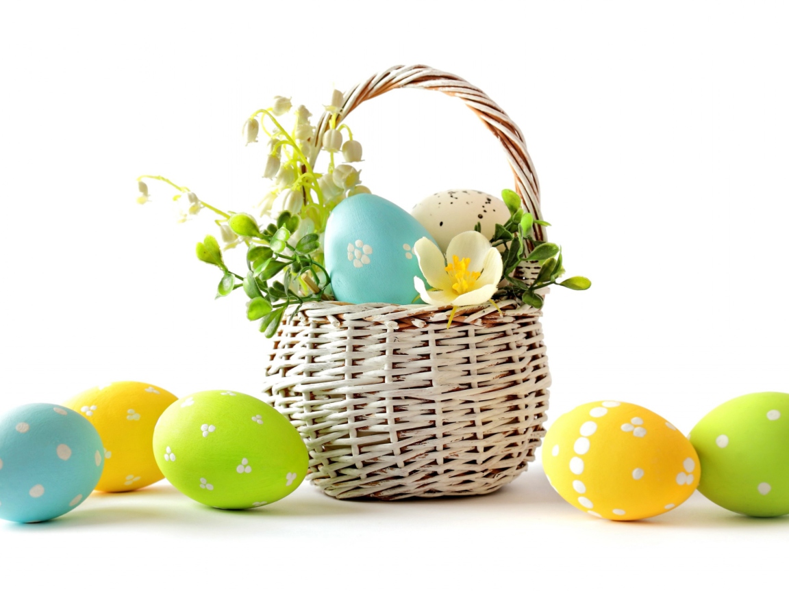 Sfondi Easter Basket 1152x864