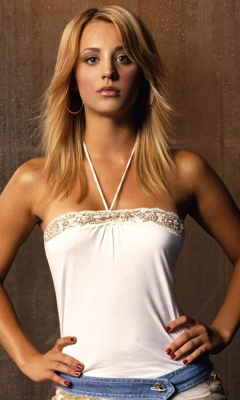 Kaley Cuoco From Charmed wallpaper 240x400