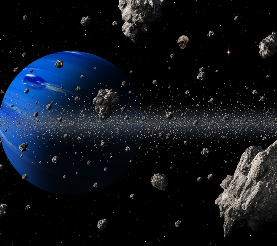 Fondo de pantalla Blue Planet 960x854