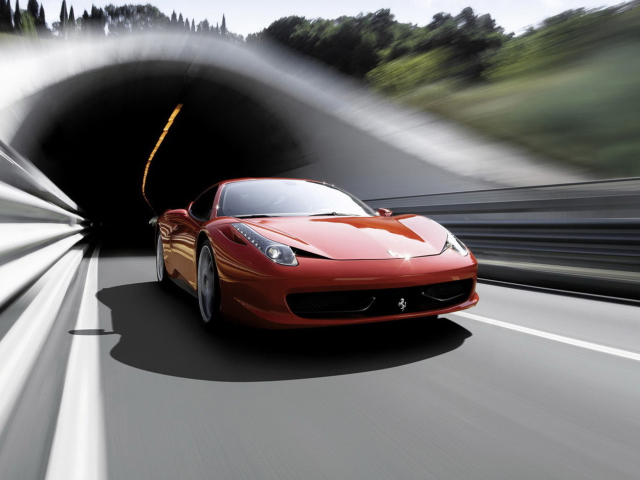 Fondo de pantalla Ferrari 458 Italia 640x480