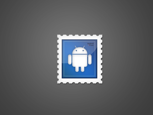 Das Android Postage Stamp Wallpaper 640x480