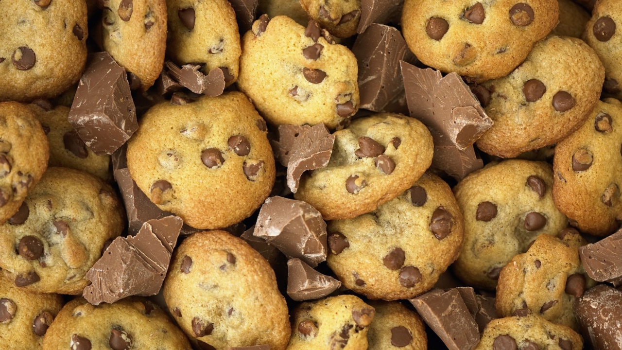 Chocolate Chip Cookies wallpaper 1280x720