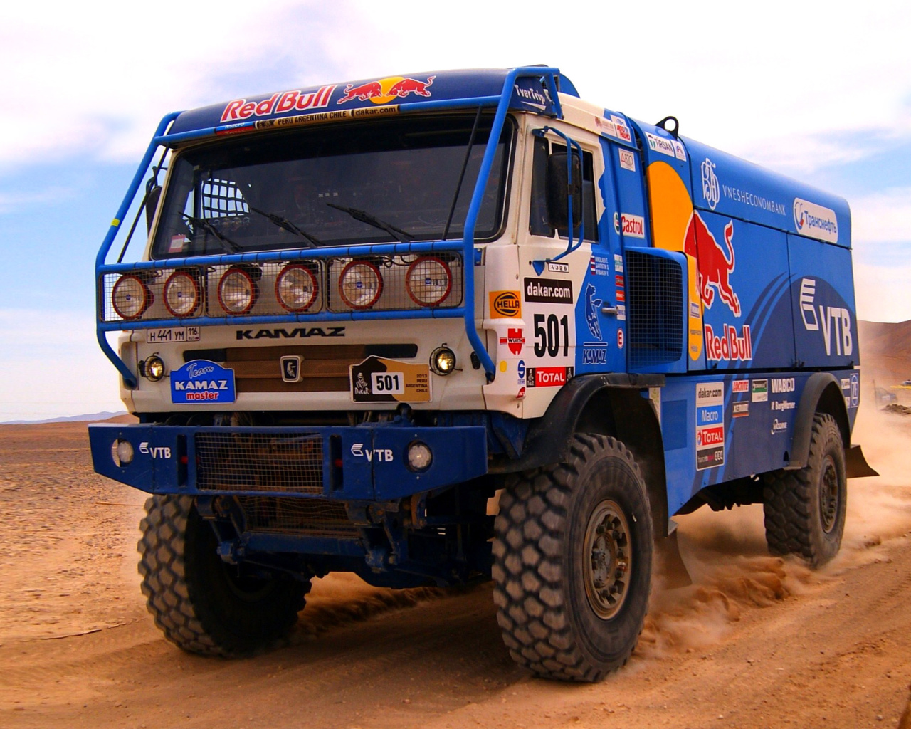 Sfondi Kamaz Dakar Rally Car 1280x1024
