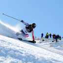 Das Skiing In Sochi Winter Olympics Wallpaper 128x128