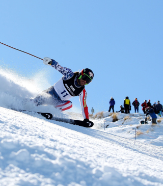 Kostenloses Skiing In Sochi Winter Olympics Wallpaper für 240x320