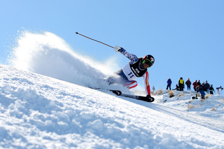 Fondo de pantalla Skiing In Sochi Winter Olympics