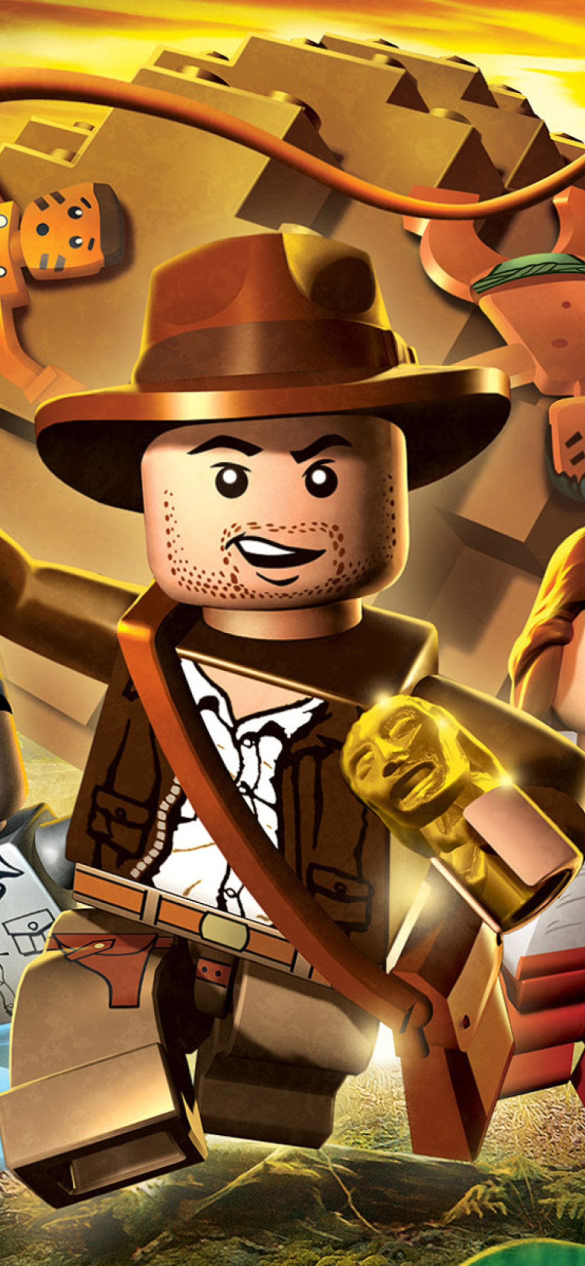 Das Lego Indiana Jones Wallpaper 1170x2532