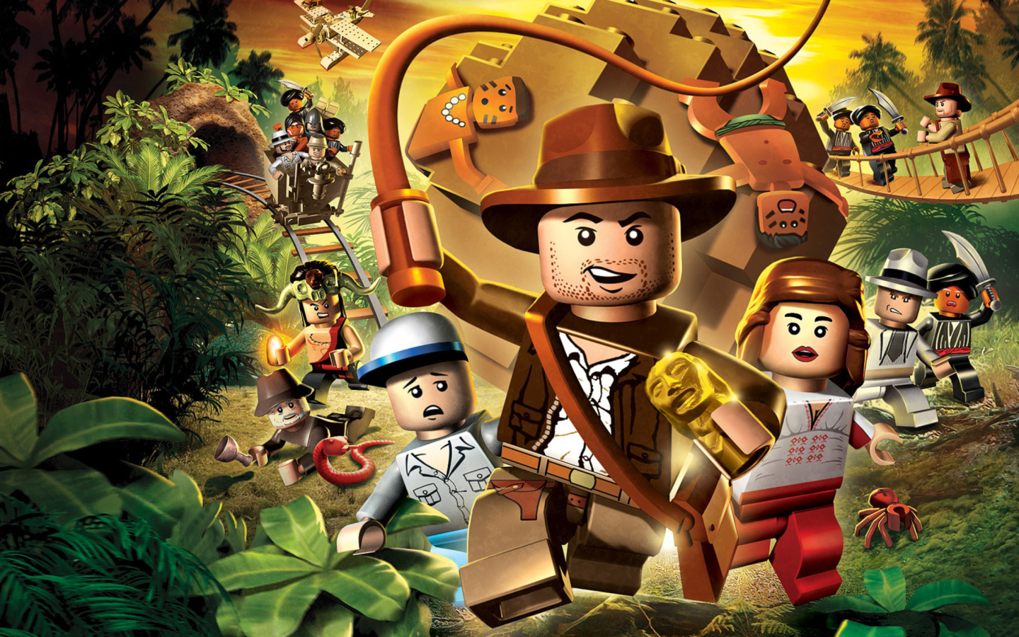 Screenshot №1 pro téma Lego Indiana Jones 1440x900