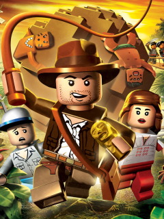 Sfondi Lego Indiana Jones 240x320