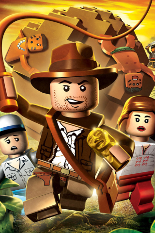 Lego Indiana Jones wallpaper 320x480