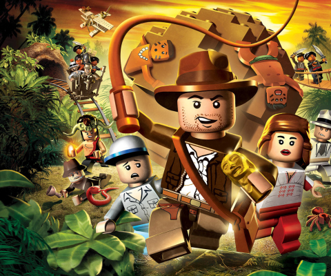 Fondo de pantalla Lego Indiana Jones 480x400