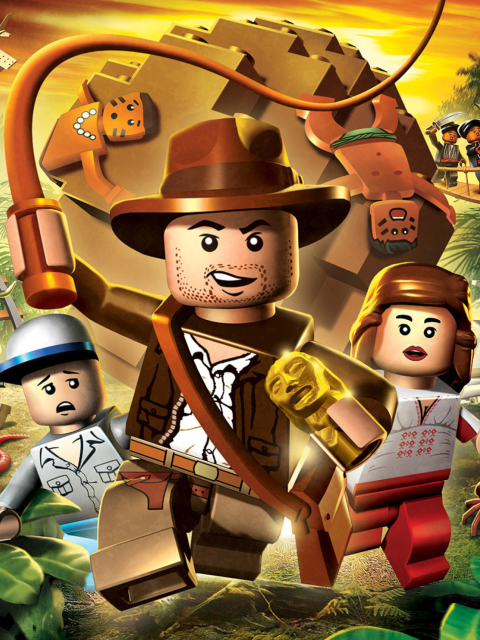 Screenshot №1 pro téma Lego Indiana Jones 480x640