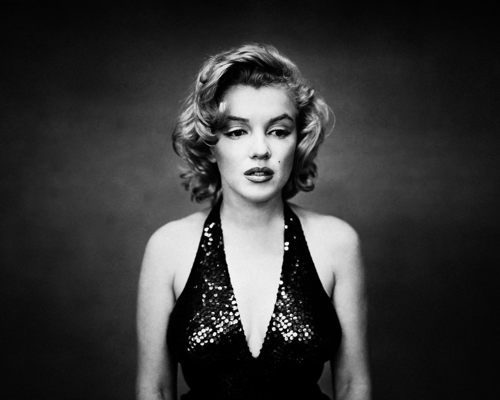 Marilyn Monroe Monochrome screenshot #1 1600x1280