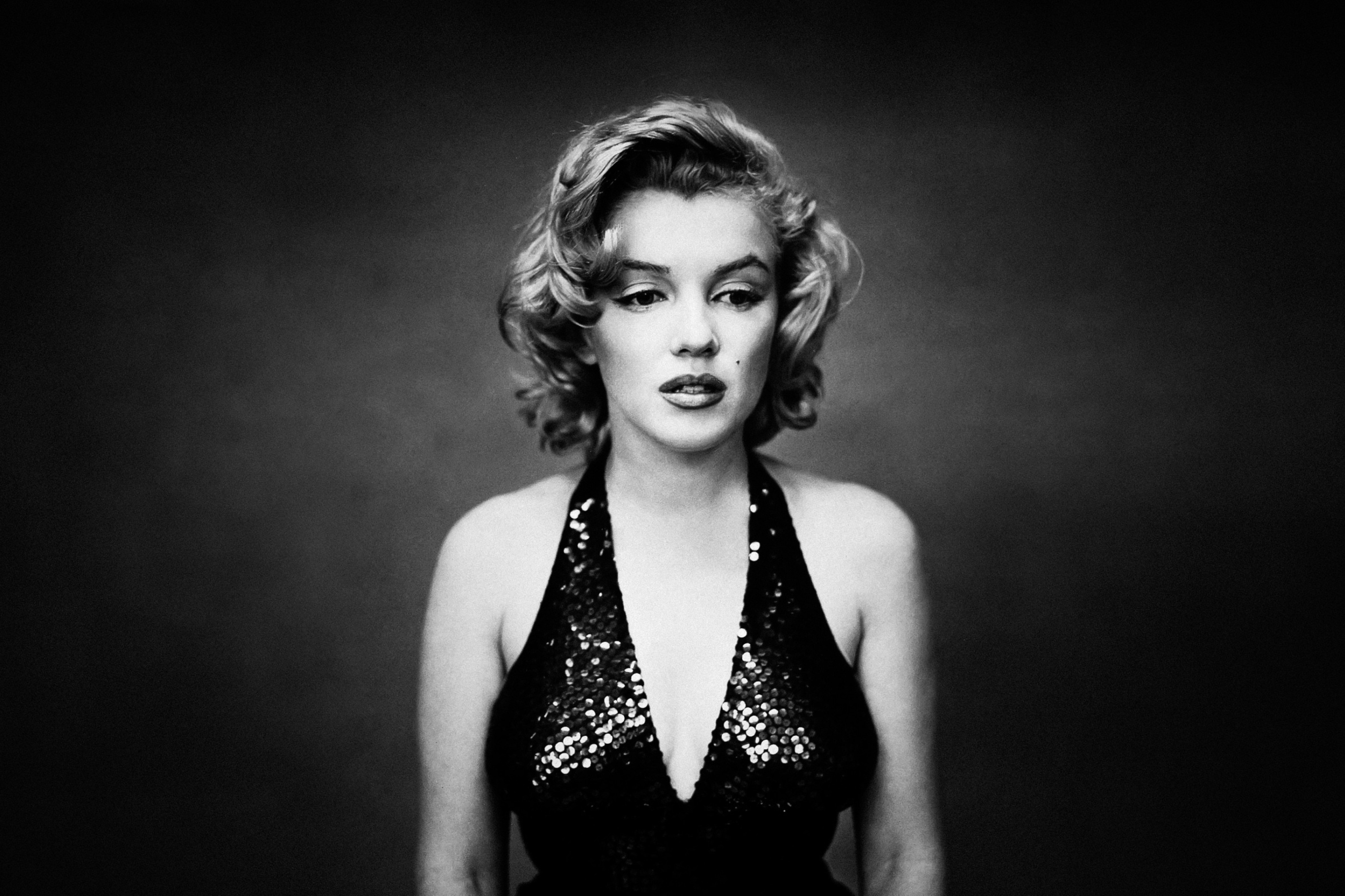 Das Marilyn Monroe Monochrome Wallpaper 2880x1920