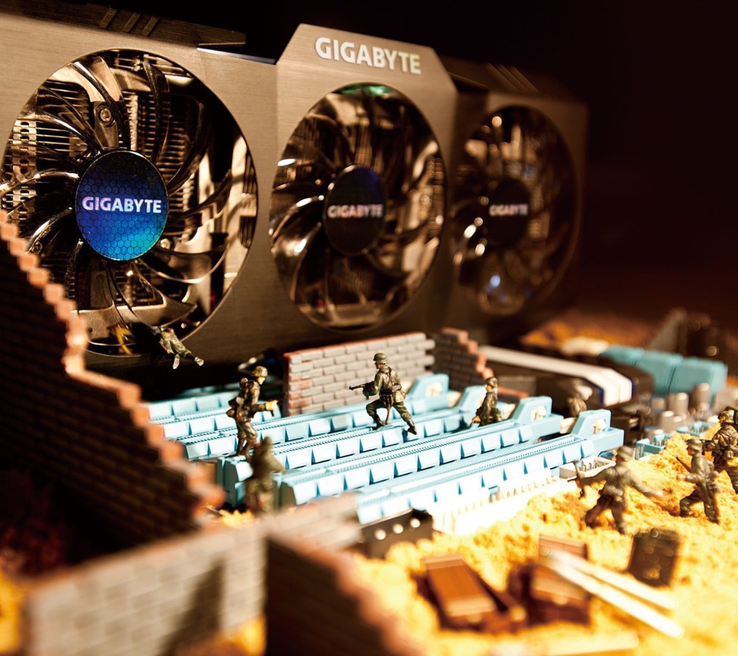 Fondo de pantalla Gigabyte Motherboard 1440x1280