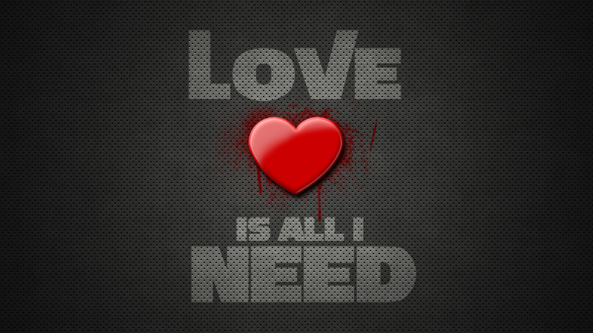 Sfondi Love Is All I Need 1920x1080