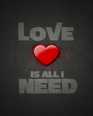 Love Is All I Need papel de parede para celular para Nokia Asha 306