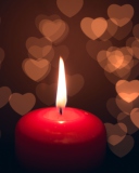 Love Candle wallpaper 128x160