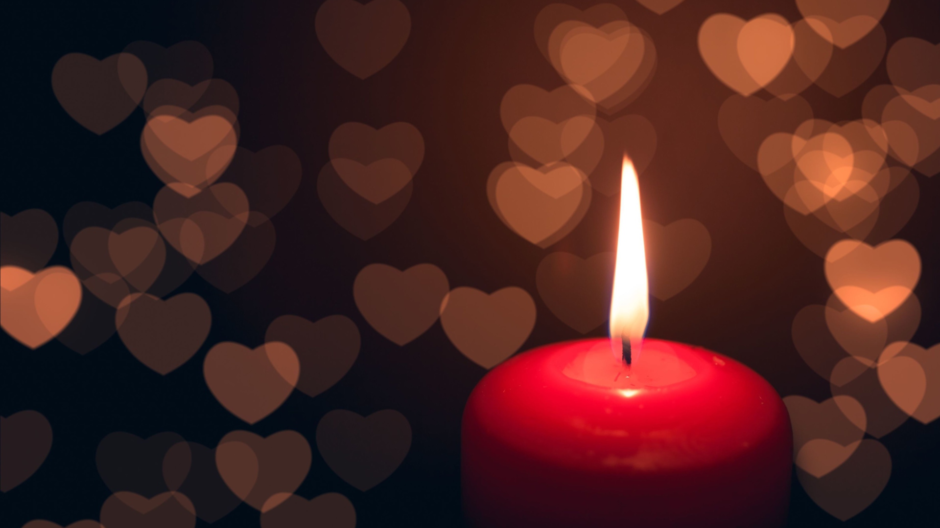 Das Love Candle Wallpaper 1920x1080