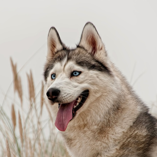 Free Husky Picture for Nokia 6100