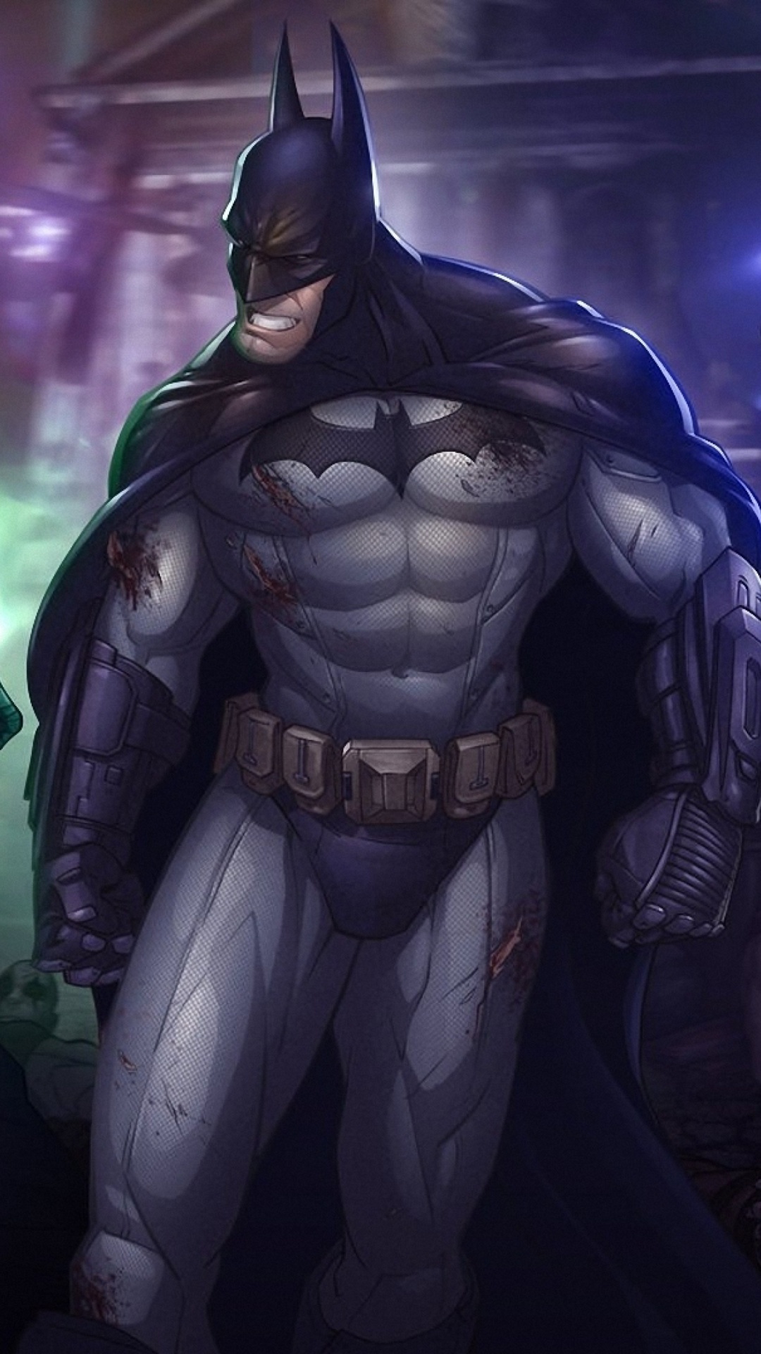 Fondo de pantalla Batman, Arkham City 1080x1920