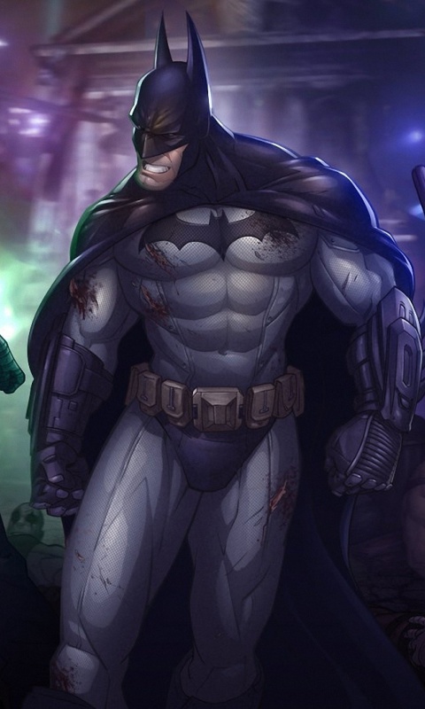 Fondo de pantalla Batman, Arkham City 480x800