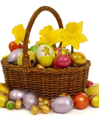 Easter Basket - Obrázkek zdarma pro 320x480